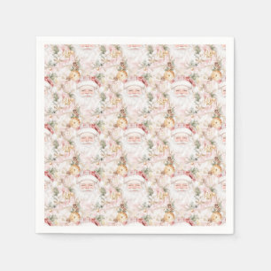 Serviette En Papier Noël Festif Père Noël