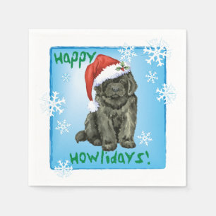 Serviette En Papier Noël Terre-Neuve