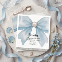 Nœud aquarelle bleu clair élégant personnalisé