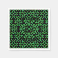 Noir et vert du bouclier celtique