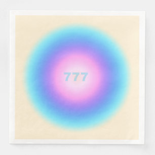 Serviette En Papier Nombres angéliques 777 - Bonne Fortune
