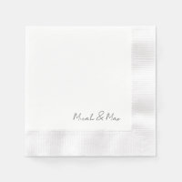 Noms de script blanc simple codés