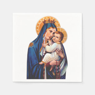 Serviette En Papier Notre-Dame du Mont Carmel