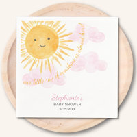 Notre Petit Rayon De Soleil Fête De Bébé Fille