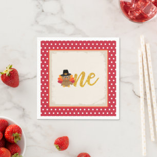 Serviette En Papier Notre petite Turquie tourne un Napkin - TD