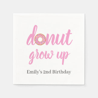 Serviette En Papier N'oublie pas de grandir 2e anniversaire