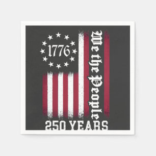 Serviette En Papier Nous le peuple 250 ans d'anniversaire États-Unis