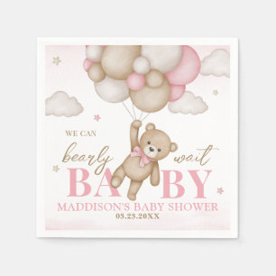 Serviette En Papier Nous pouvons étancher papier Baby shower d'attente