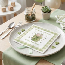 Nous Vous Aimons Tellement Matcha Vert Ruban Gingh
