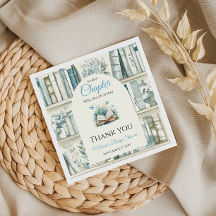 Serviette En Papier Nouveau chapitre garçon bibliothèque livre décorat