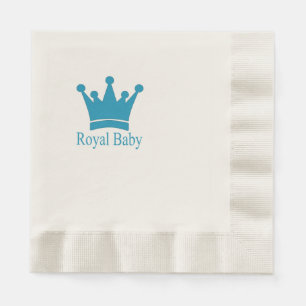 Serviette En Papier Nouveau Prince - Un Bébé Royal !