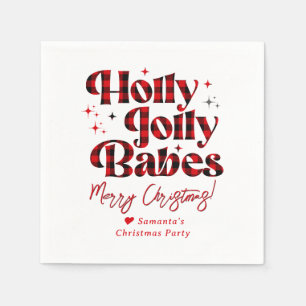 Serviette En Papier Nuit de Noël entre filles Slumber