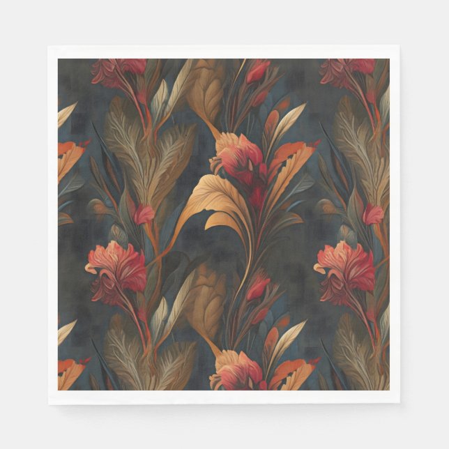 Serviette En Papier Nuits d'automne (Devant)