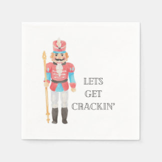 Serviette En Papier Nutcracker Cocktail Napkin