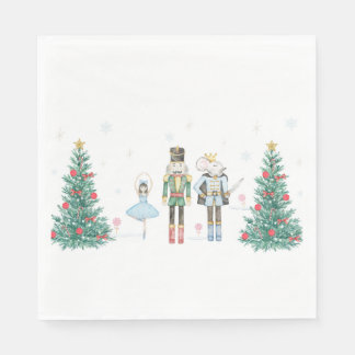 Serviette En Papier Nutcracker Napkins Pastel