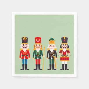 Serviette En Papier Nutcrackers