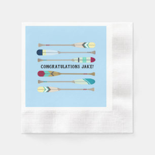 Serviette En Papier Oars de style vintage