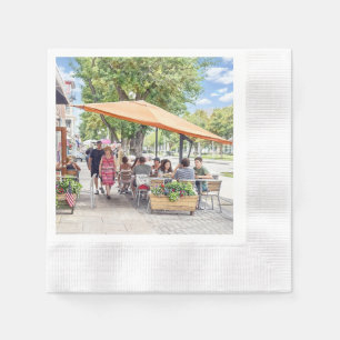 Serviette En Papier Ocean Grove NJ – Parapluie Orange