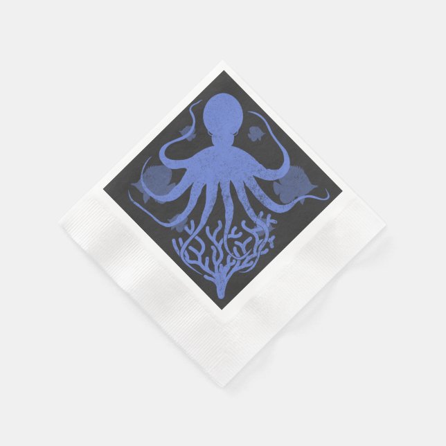 Serviette En Papier Octopus (Coin)