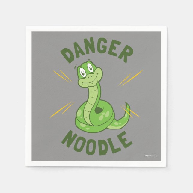 Serviette En Papier Odeur de danger (Devant)