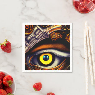 Serviette En Papier OEil Artsy