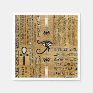 Serviette En Papier OEil égyptien de Horus - Ornement de Wadjet
