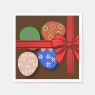 Serviette En Papier Oeuf de Pâques