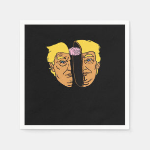 Serviette En Papier Oeuvre de Donald Brain Trumpkin