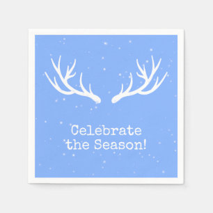 Serviette En Papier Oh Deer Holiday Napkins