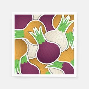 Serviette En Papier Oignons mélangés