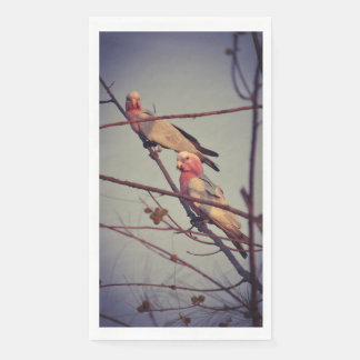 Serviette En Papier Oiseaux de Galah dans l'arbre 1