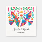 Oiseaux mexicains d'inspiration vive et fleurs