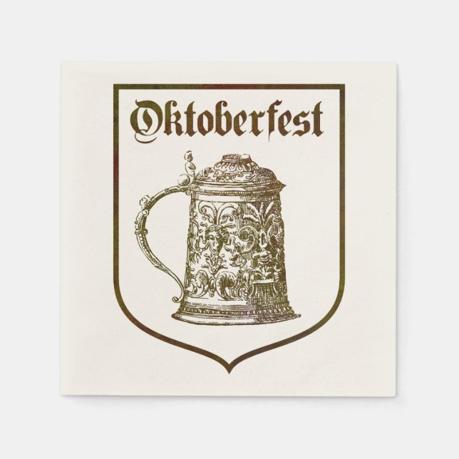 Serviette En Papier Oktoberfest (Devant)