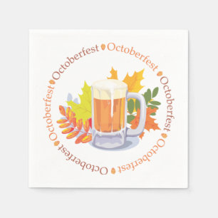 Serviette En Papier Oktoberfest en cercle
