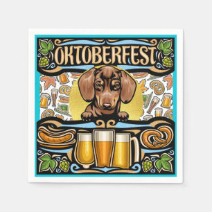 Serviette En Papier Oktoberfest Napkin