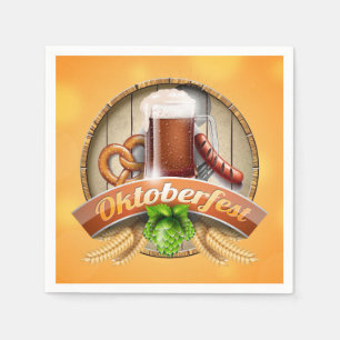 Serviette En Papier Oktoberfest Octoberfest