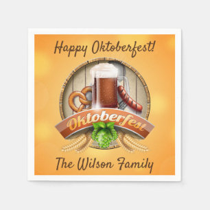Serviette En Papier Oktoberfest Octoberfest