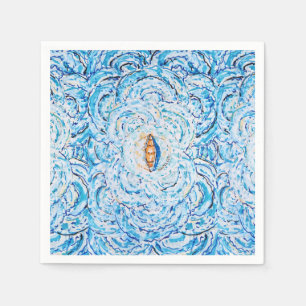 Serviette En Papier Ondes