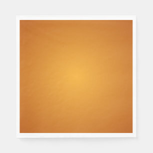 Serviette En Papier Orange doré Orange brûlé Brun doré
