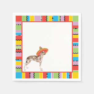 Serviette En Papier Orchidée péruvienne d'Inca de fiesta