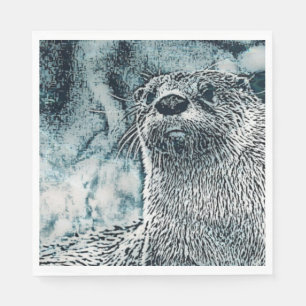 Serviette En Papier Otter