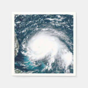 Serviette En Papier Ouragan au large des côtes de Floride