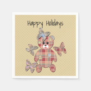 Serviette En Papier Ours en peluche
