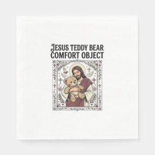 Serviette En Papier Ours en peluche Jésus Objet de confort Ours en pel