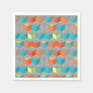 Serviette En Papier Ouvert aux livres