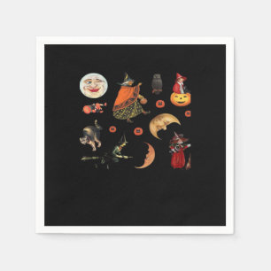 Serviette En Papier Pack Halloween Whimsigoth Classic