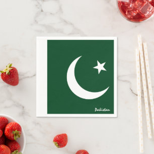 Serviette En Papier Pakistan & Pakistan Drapeau mode / sports