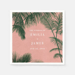 Serviette En Papier Palm Springs Napkin