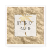 Palmier doré antique