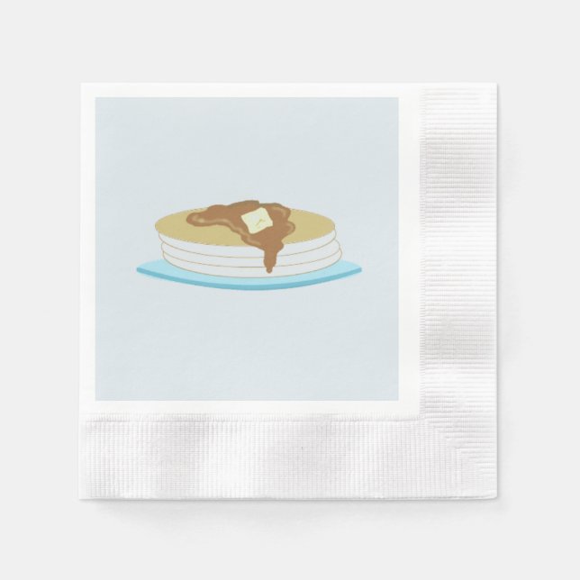 Serviette En Papier Pancake Stack (Devant)